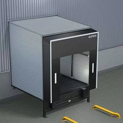 Перегрузочный тамбур DH с обшивкой сэндвич-панелями Перегрузочный тамбур DH с обшивкой сэндвич-панелями